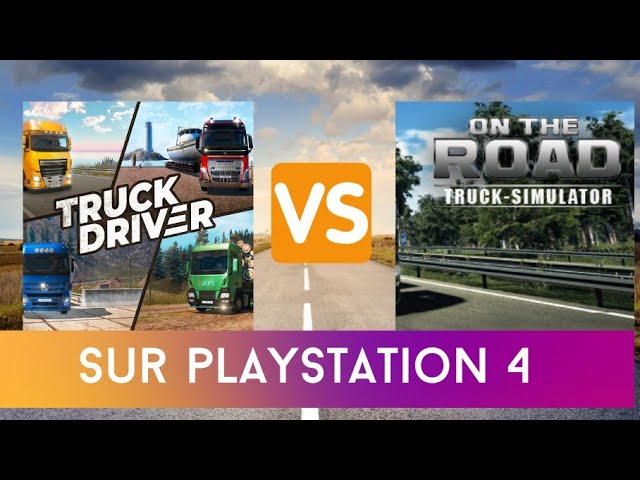 On The Road Truck Simulator sur PS5, tous les jeux vidéo PS5 sont