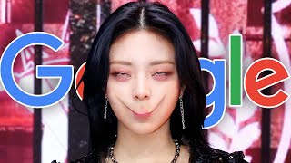 itzy mafia in the morning english version but every word is a google image
