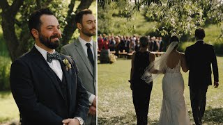 Sometimes all you need to do, is plant a seed ❤️ | Gorgeous wedding at Georgian Hills Vineyards