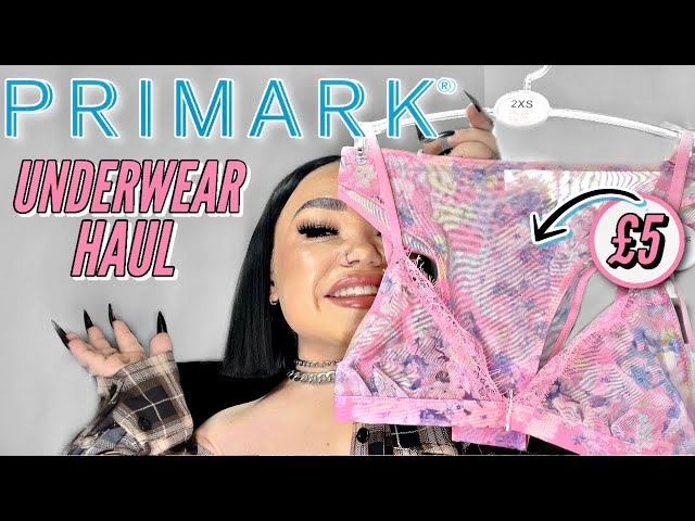 £5 UNDERWEAR SETS YOU *NEED* NEW IN PRIMARK HAUL 