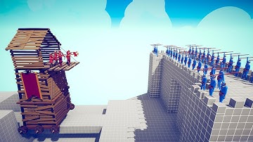 Will The Secret Tower Be Able To Capture The Fixed Tower | Totally Accurate Battle Simulator TABS