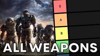 Ranking Every Halo Reach Weapon In A Tier List