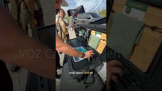 VOZ Camp Kitchen Setup - Ultimate Camping Outdoor Kitchen Sink Solution