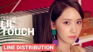 Girls' Generation-Oh!GG - Lil' Touch (Line Distribution)
