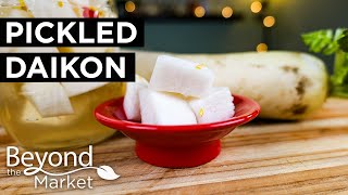 Quick And Easy Pickled Daikon Radish Recipe