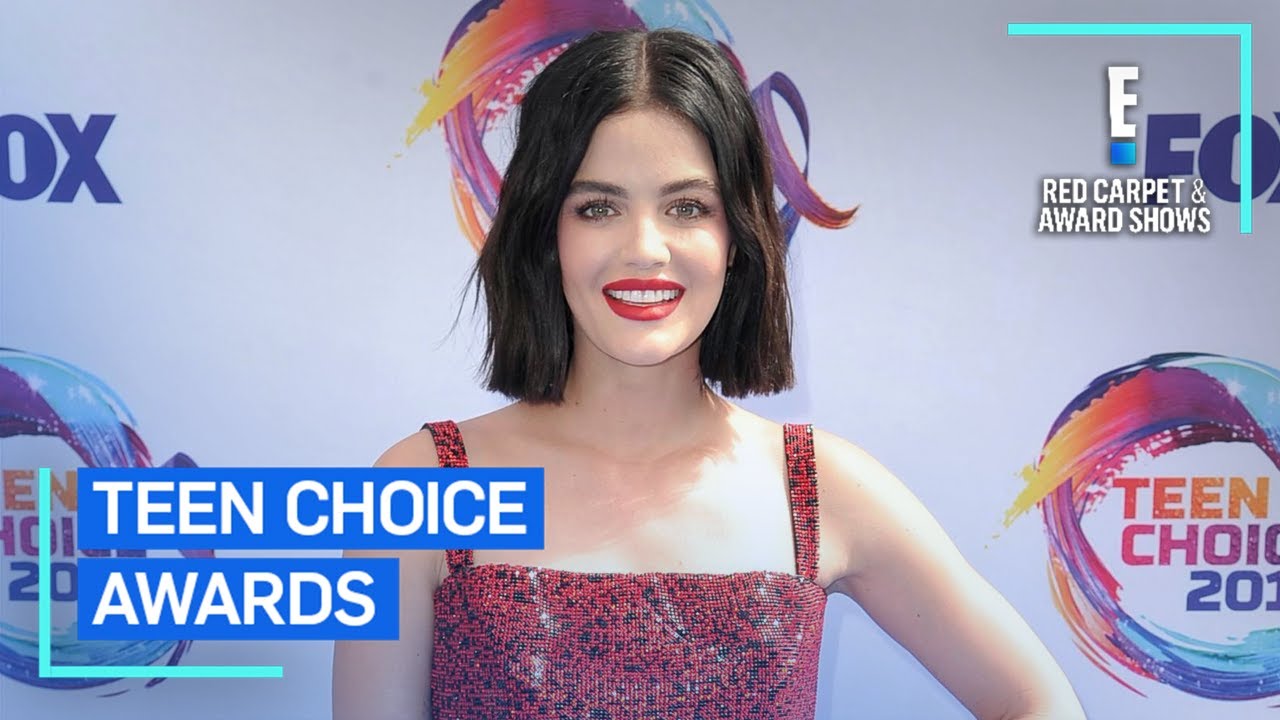 Lucy Hale Says David Dobrik Might Rock Bikini at Teen Choice Awards | E! Red Carpet & Award Shows