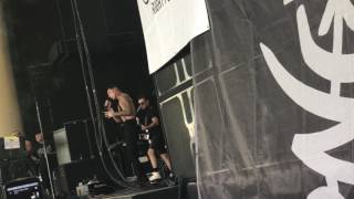 Andy Black performing "Beyond My Reach" Warped Tour Atlanta 2017