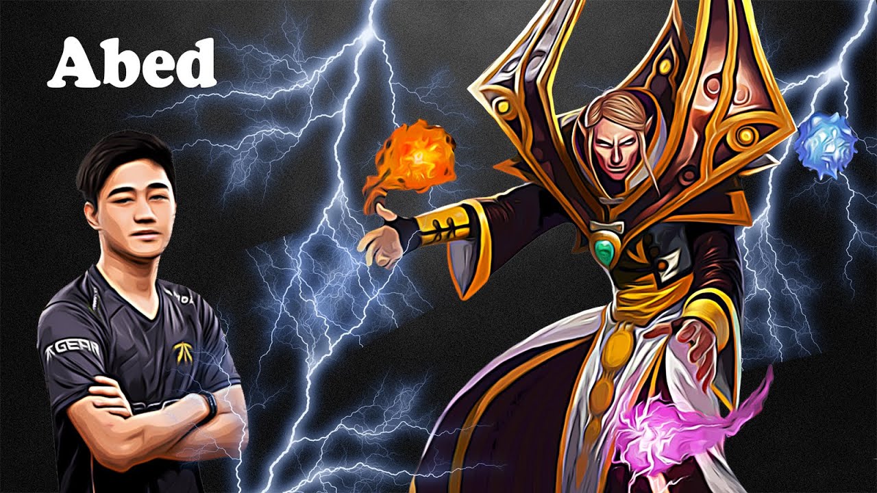 Abed - Invoker Midlane | Dota 2 7.27d Gameplay