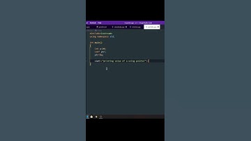 print value using pointer 🔥🔥