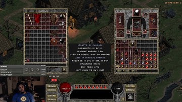 Diablo The Hell 2 v1.0112:  Normal Warrior Livestream Horror 07 2/1/20