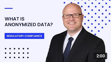 What is Anonymized Data?