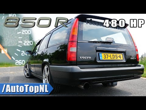 480HP Volvo 850 R *BIG TURBO* 100-200 & SOUND by AutoTopNL