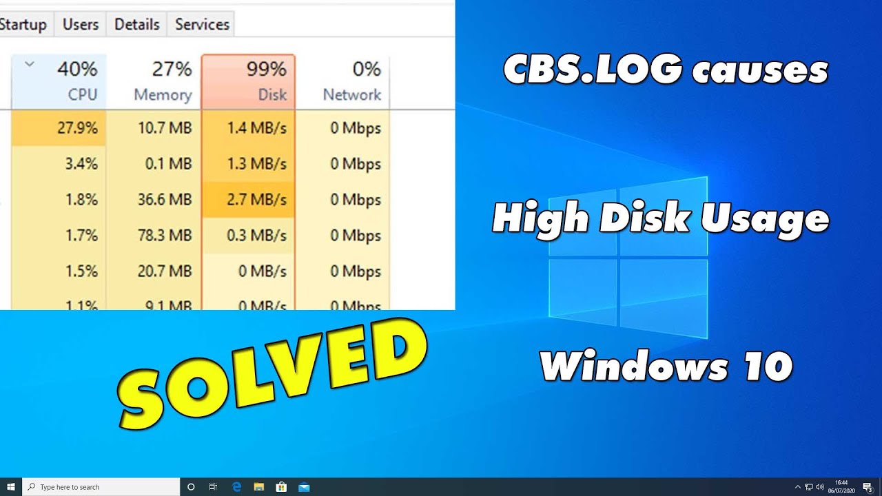 Windows logs cbs