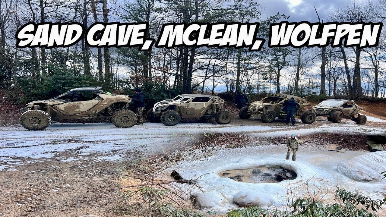 TACKETT CREEK Wolf Pen Holler to Sand Cave to McClean Overlook | Can Am Maverick R Can Am X3