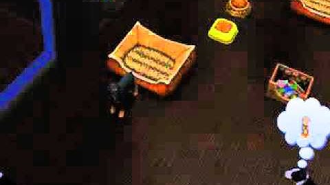 the sims 3 pets! puppy aging up!