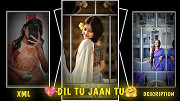 💖DIL TU JAAN TU 💖 NEW XML FILE 💫NEW TRAND XML 💫alight motion xml Hindi song ✨ JUST ASIT EDIT ✨