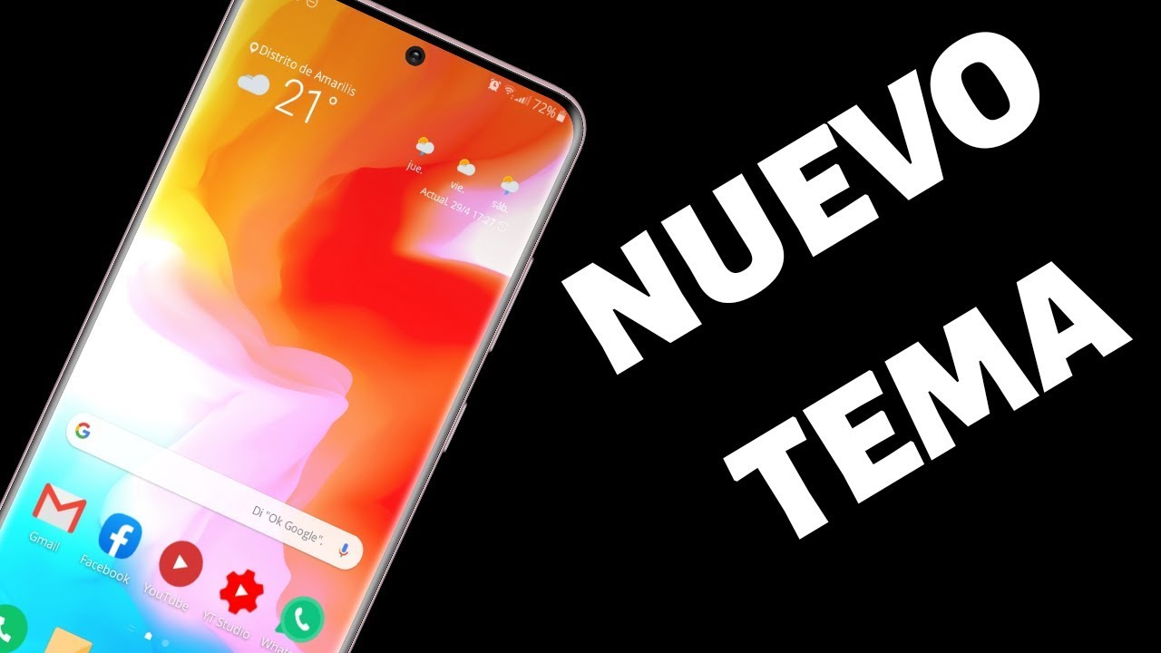 NUEVO SUPER TEMA para TU SAMSUNG (9.0) MIUI 12 THEME ...