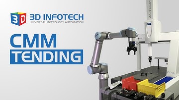 CMM Tending - Load and unload parts automatically