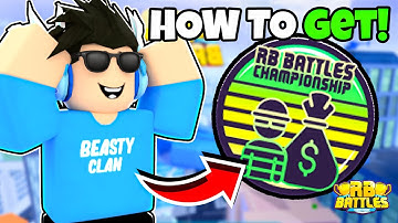 [TUTORIAL] How to GET the RB BATTLES SEASON 3 Badge In JAILBREAK | Roblox