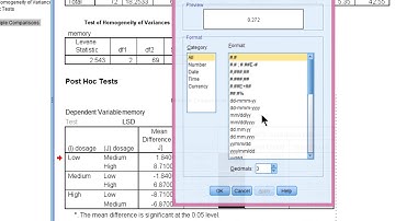 V7.9 - What is the Bonferroni correction? Applied in SPSS
