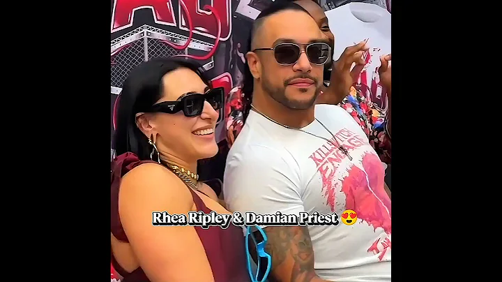 Rhea Ripley and Damian Priest😍|| Edits❤#wwe #shorts