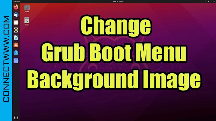 How to Change Grub Boot Menu Background Image in Ubuntu Linux