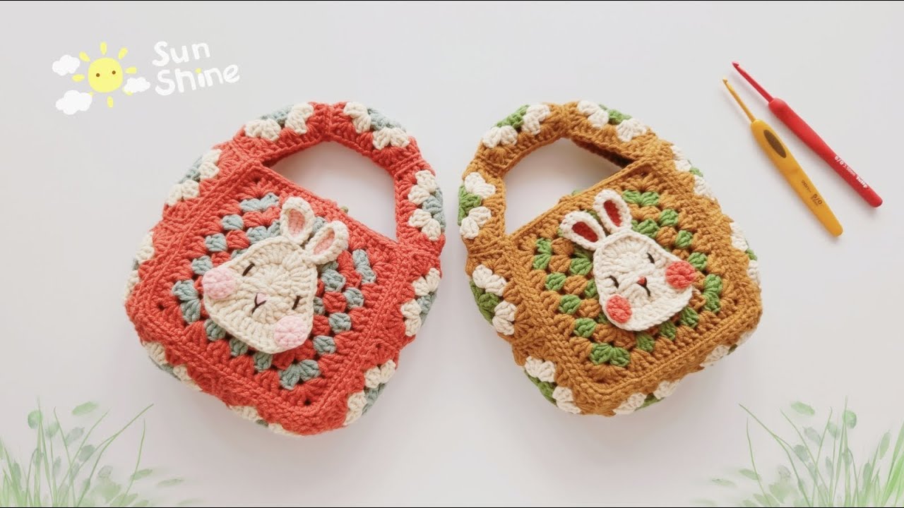 兔园手腕包：也许钩针是一把，通往童话秘境的钥匙