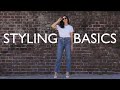 HOW TO STYLE BASICS WITHOUT LOOKING BORING (AD)