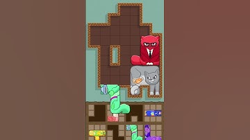 Cute 🥰😍 cat 🐈 puzzle game #shorts #game #videogames #cat #gameplay #puzzle #games