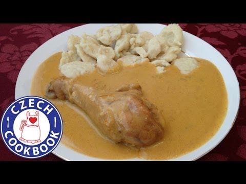 Chicken Paprikash Recipe - Kuře na paprice - Czech Cookbook