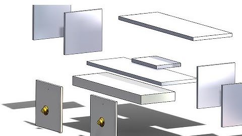 SolidWorks ʥTutorial #150: TV Bench1 parts