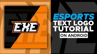 HOW TO MAKE ESPORTS LOGO ON ANDROID | ESPORTS LOGO TUTORIAL | GAMING LOGO IN PIXELLAB screenshot 5