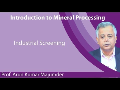 Lecture 28: Industrial Screening