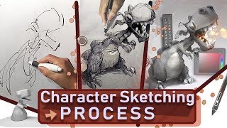 A Fun Character Sketching Process