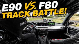 NJMP Lightning E90 M3 Chasing a F80 M3