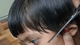 Baby Hair Cutting | Baby Girl Hair Cutting | Haircut Girls |  Baby Haircut Tutorial For Beginners...