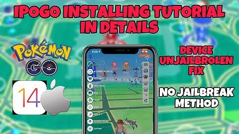 NEW Install iPoGo Pokemon GO Spoofer iOS 12 / 13 / 14 - 14.2 NO Jailbreak- NO Verification iOS 2021