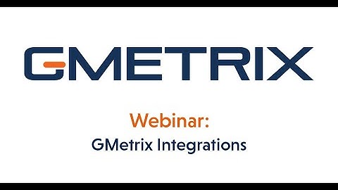 GMetrix Integrations