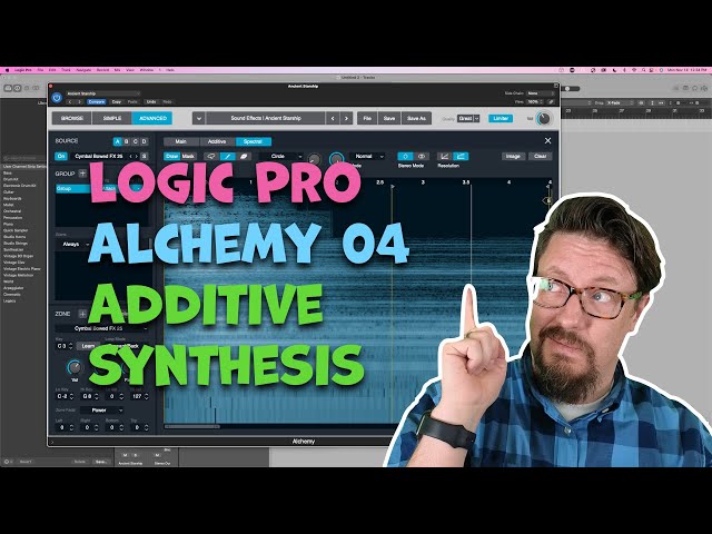 Alchemy in Logic Pro | 04 Additive Synthesis class=