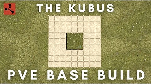 RUST PvE Base Build | The Kubus