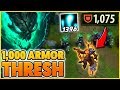 WE FUNNEL ALL SOULS INTO 1 THRESH!!! (1,000+ ARMOR & SOULS) - BunnyFuFuu | League Of Legends