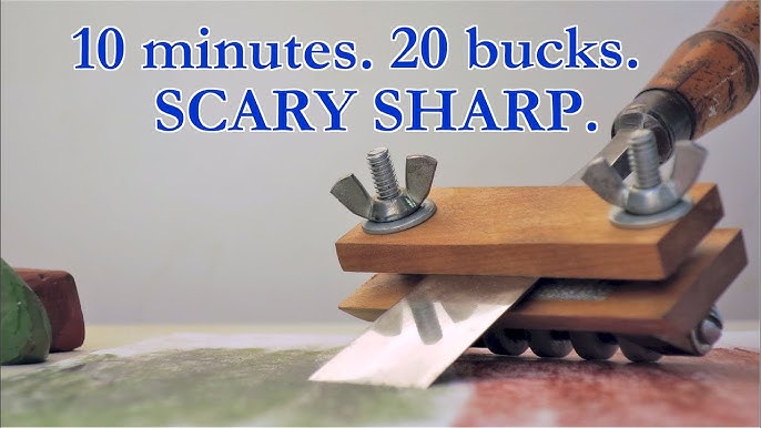 Guided Hand Sharpening to scary Sharp 