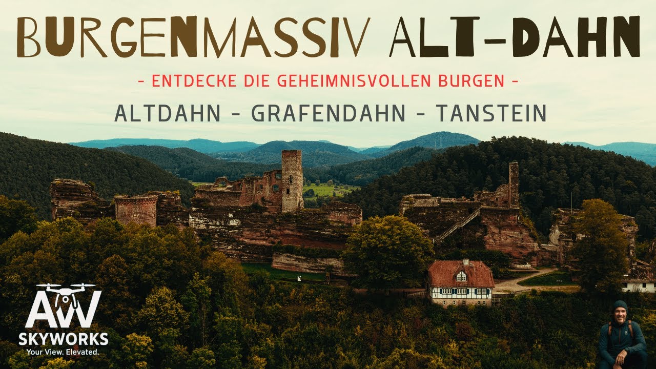 Burgenmassiv Alt Dahn - Entdecke die geheimnisvollen Burgen