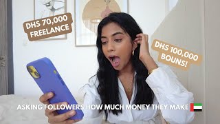 Here's how much money people in Dubai make... | average salary in Dubai, benefits etc 💰💰💰