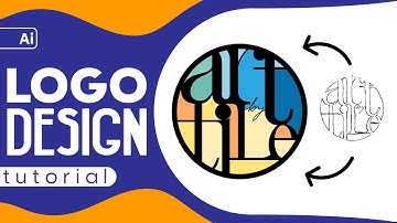 Calligraphy logo design tutorial | How to make custom text calligraphy logo in illustrator cc