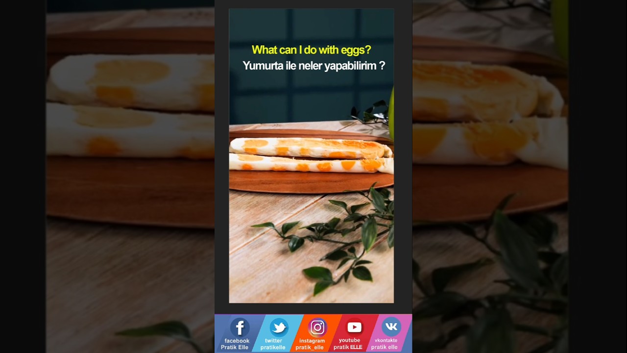 Yumurta ile neler yapabilirim,#YumurtaTarifleri, #KahvaltılıkTarifler, #PratikYemekler,#YumurtaSever