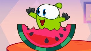 Cerita Om Nom 💚 Peternakan Semangka 🍉 Baru 💙 Film animasi pendek sedih ⭐ Super Toons TV Bahasa