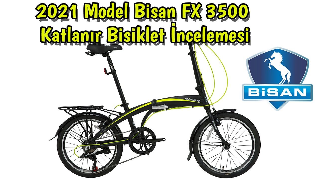 2021 MODEL Bisan FX3500 Katlanır Bisiklet İncelemesi-Ekonomik Bisiklet