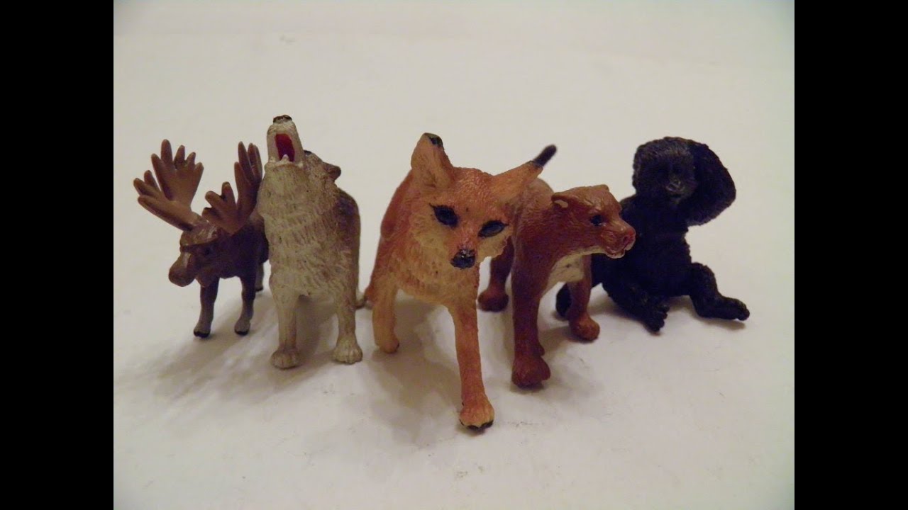 Wild animals figures