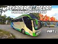 MEWAHNYA SKYLANDER PERTAMA DI SUMATERA‼️| NAIK BUS RCT 11 SKYLANDER PEKANBARU - MEDAN